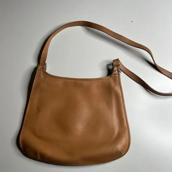 Coach Tan Leather Shoulder Bag - Picture 6 of 11